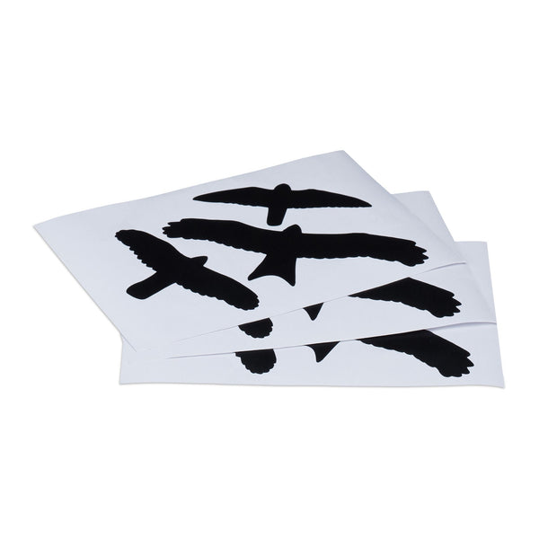 Fensteraufkleber Vogel 9 Stück im Set