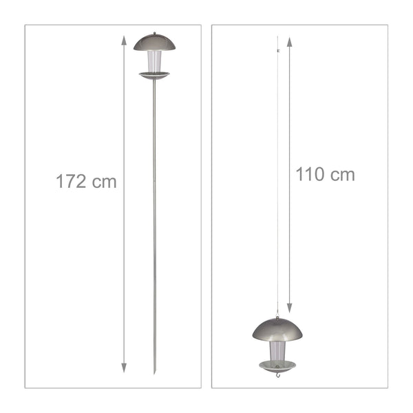 Vogelhäuschen mit Stange
