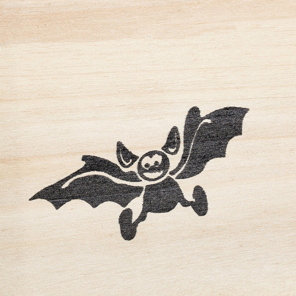 Fledermausbox mit grünem Dach