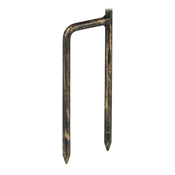 Vogeltränke aus Gusseisen auf Stange