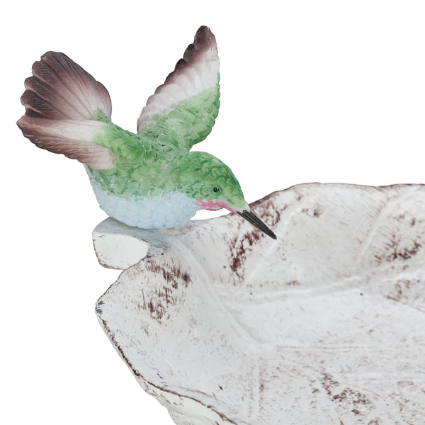Vogeltränke aus Gusseisen auf Stange
