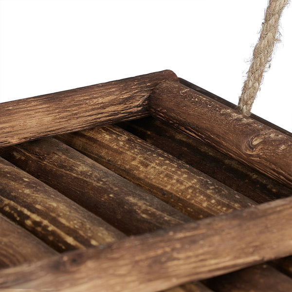 Vogelfuttertisch aus Holz für Gartenvögel