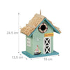 Dekoratives Vogelhaus Strandhaus