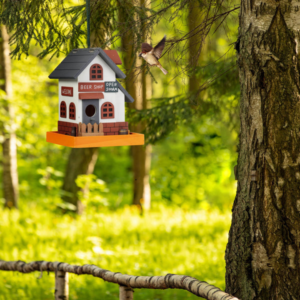 Dekoration Vogelhäuschen Kneipe