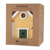Vogelhaus Villa 2-in-1 Lärchenholz Gelb | Wildlife Garden