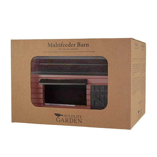 Foderlada Feederhaus mit roter Scheune