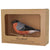 Vogelbeeldje Goudvink – Handgesneden Houten Decoratievogel | DecoBird Wildlife Garden – foto 4