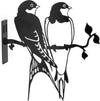 Vogelschutz Vogelrauchschwalbe aus Metall