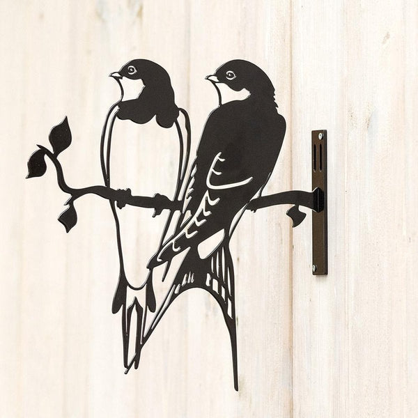 Vogelschutz Vogelrauchschwalbe aus Metall