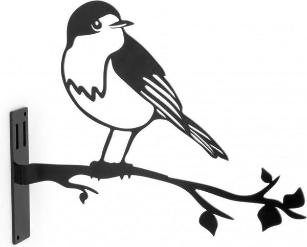 Vogelschutz Rotkehlchen aus Metall