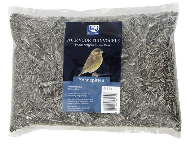 Gestreifte Sonnenblumenkerne