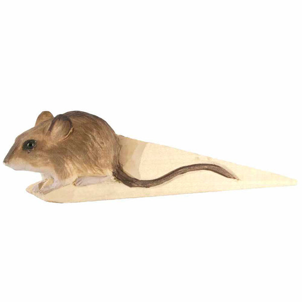 Houten Deurstopper Muis - Decoratief & Functioneel | Wildlife Garden – foto 2