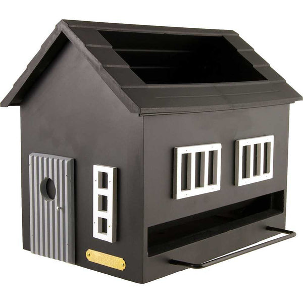 Wildlife Garden - Futterhaus mit Badewanne, schwarz