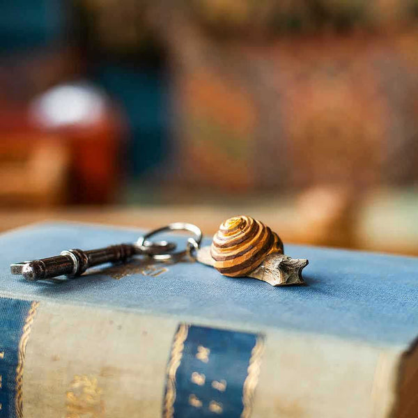 Schlüsselanhänger Schnecke
