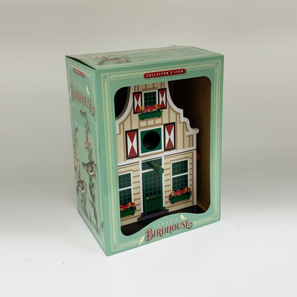 Vogelhaus grauer Waterland Glockengiebel