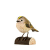 Houtgesneden Vogelbeeld Goudhaantje – DecoBird | Wildlife Garden – foto 2