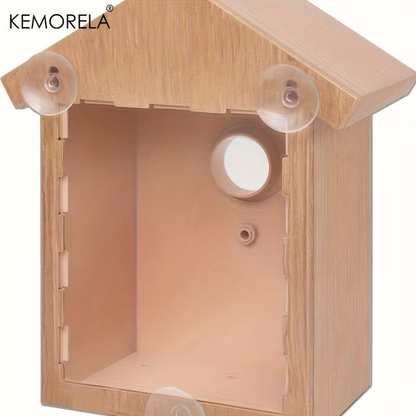 Vogelhaus mit Spionagefolie ansehen