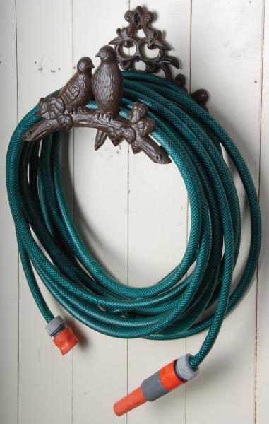 Esschert Design - Gartenschlauchhalter Vögel