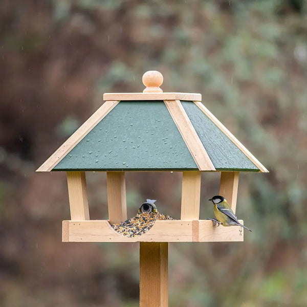 Chevy Vogelhaus auf Stange - Grün