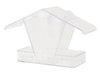 Fenstervogelhaus Kreta – transparentes Fenstervogelhaus mit 2 Saugnäpfen (Polycarbonat, 24×10,5×15 cm) – CJ Wildlife