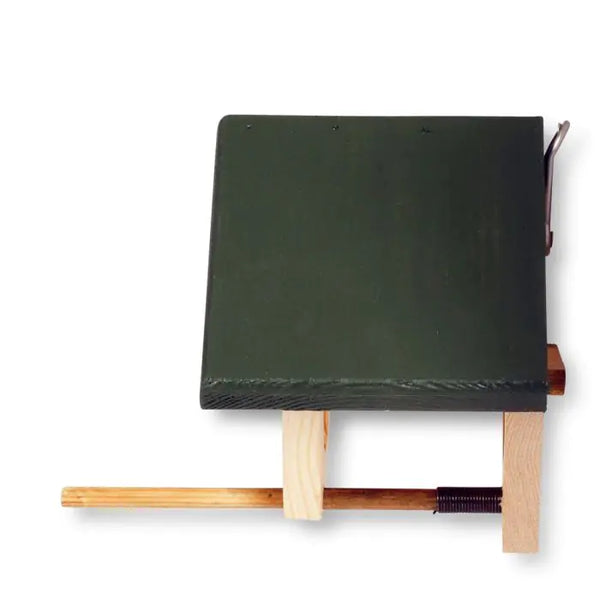 Erdnussbutterglashalter aus Kork mit Gewichtssystem - Wandmodell