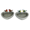 Vogeltränke in Herzform