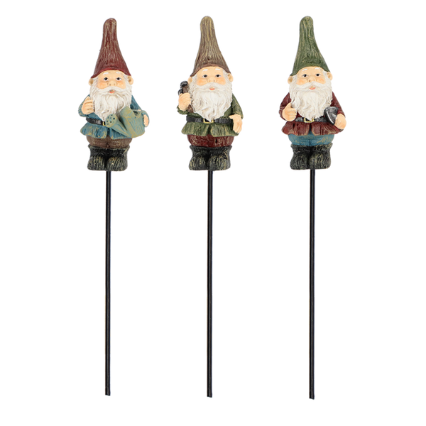 Blumentopf Stecker Gartenzwerg