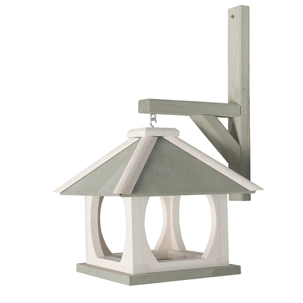 Futterhaus Bern Wand creme/grau