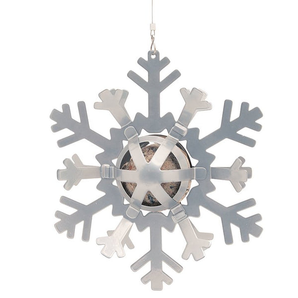 Fettkugelhalter Snowflake silber