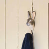 Kledinghaak Haas – Decoratieve Houten Wandhaak | Wildlife Garden