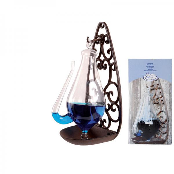Esschert Design - Barometer/Donnerglas mit Gusseisen
