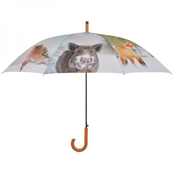 Regenschirm Winterdruck