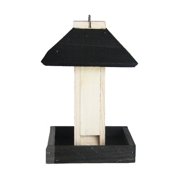 Futterhaus schwarzes Quadrat