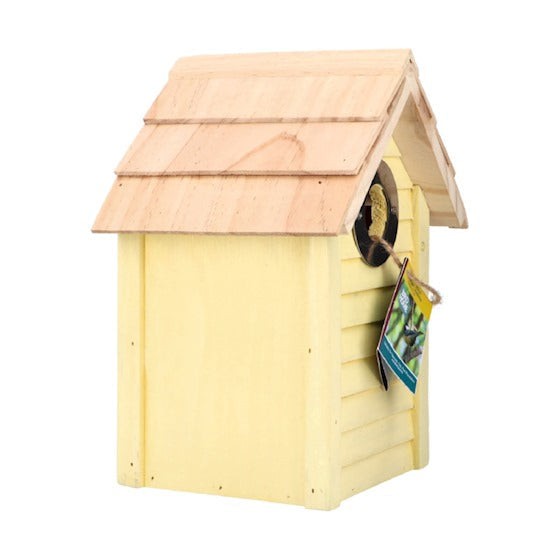 Vogelhuisje Bird Home Beach Geel FSC-hout | Buzzy Birds – foto 2