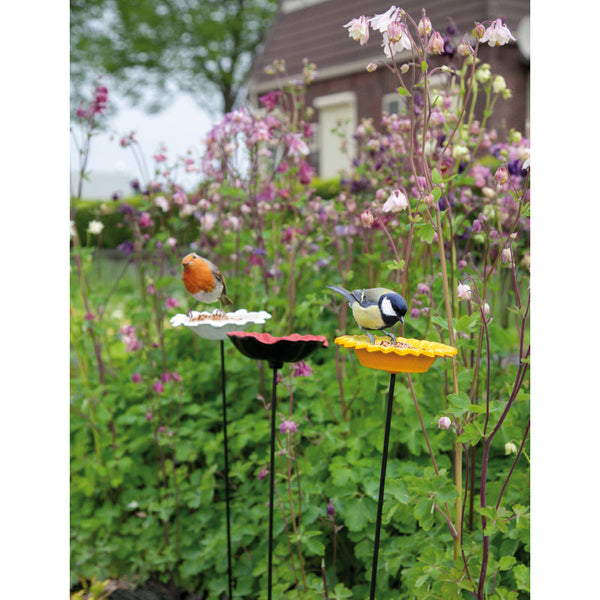 Gardman Futternapf/Vogelbad Mohn auf Stift