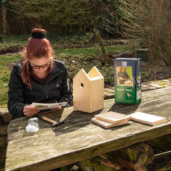 Vogelschutz - DIY Paket Meisennistkasten