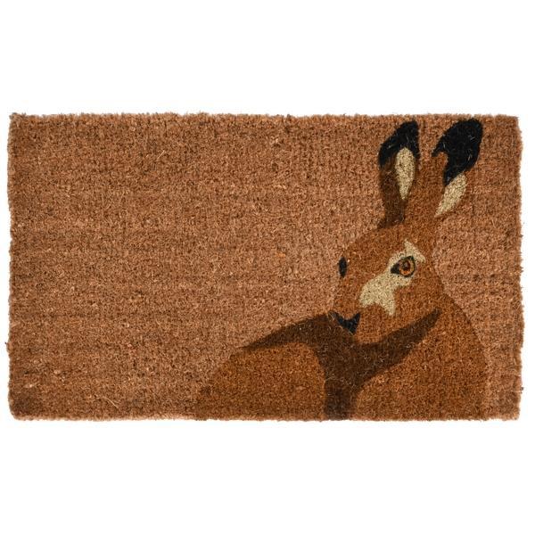 Fußmatte Kokos Hase