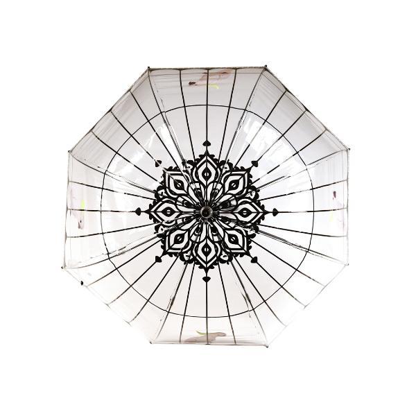 Regenschirm transparenter Vogelkäfig