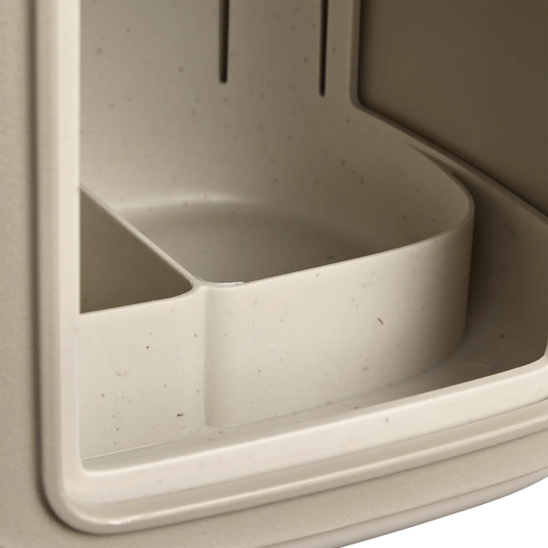 Cosy vogelvoeder paddenstoel beige – vogelvoerhuisje voor tuin & balkon | Duurzaam gerecycled kunststof & weerbestendig