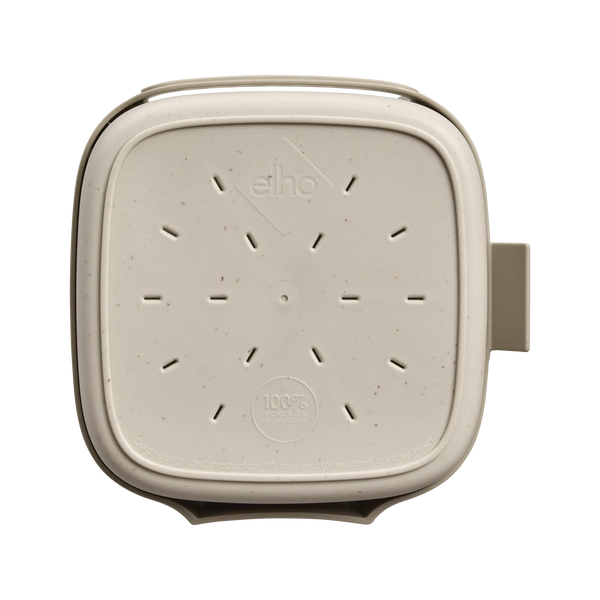 Cosy insectenhotel paddenstoel beige – voor solitaire bijen, lieveheersbeestjes & gaasvliegen | Duurzaam gerecycled kunststof