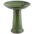 Vogeltränke grün zu Fuß