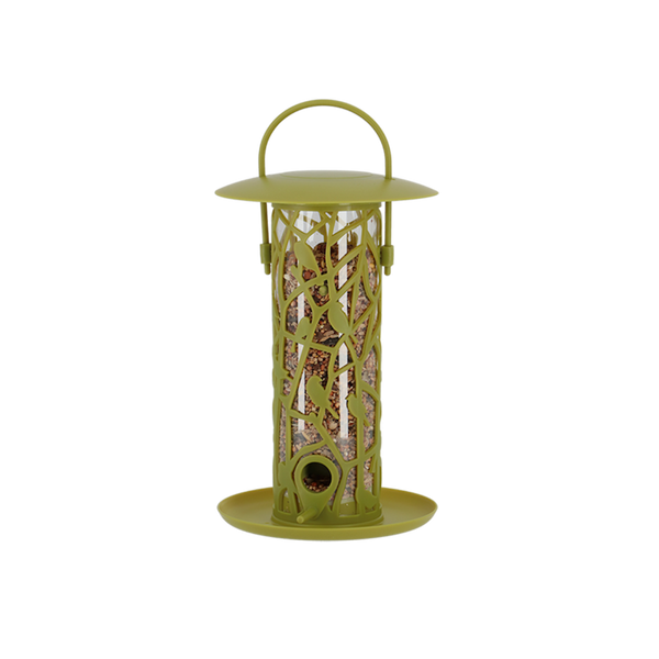 Futtersilo für Zilpzalp mit Wanne