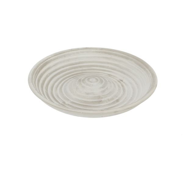 Vogeltränke Keramik grau