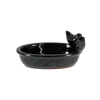 Fress-/Tränkenapf Keramik schwarz
