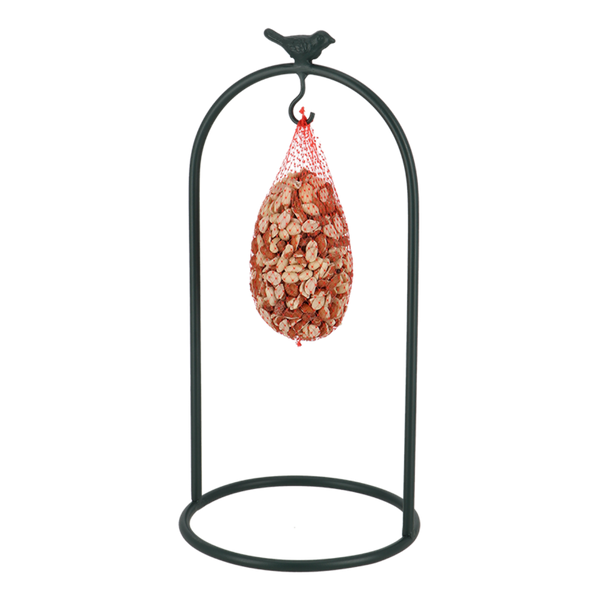 Vogelfutterständer mit Vogel S