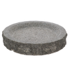 Vogelbad Granit rund L