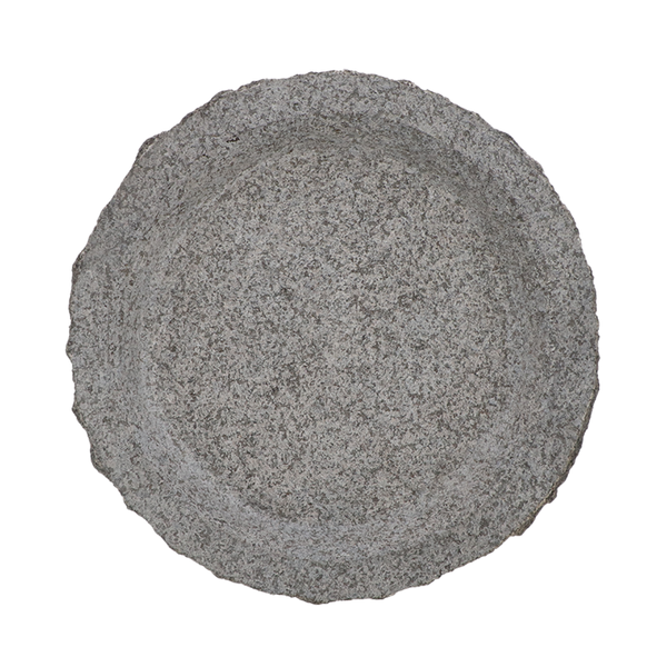 Vogelbad Granit rund L