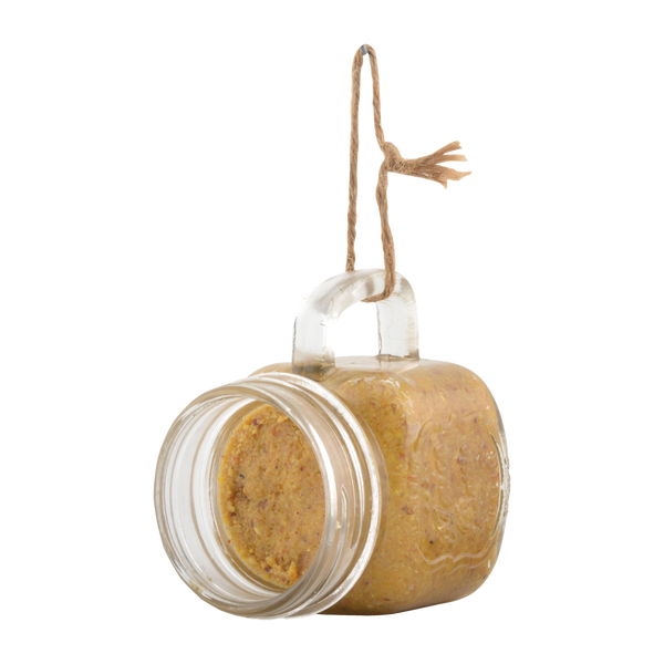 Vogel Erdnussbutter Gartenbecher