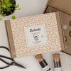 Geschenkbox klein "Dankeschön" mit 7 Samenbomben-Mix aus Garten- und Küchenkräutern