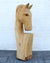 Holzskulptur Pferd